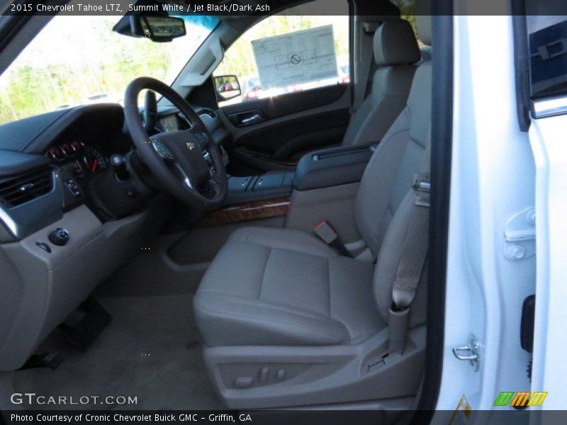 Summit White / Jet Black/Dark Ash 2015 Chevrolet Tahoe LTZ