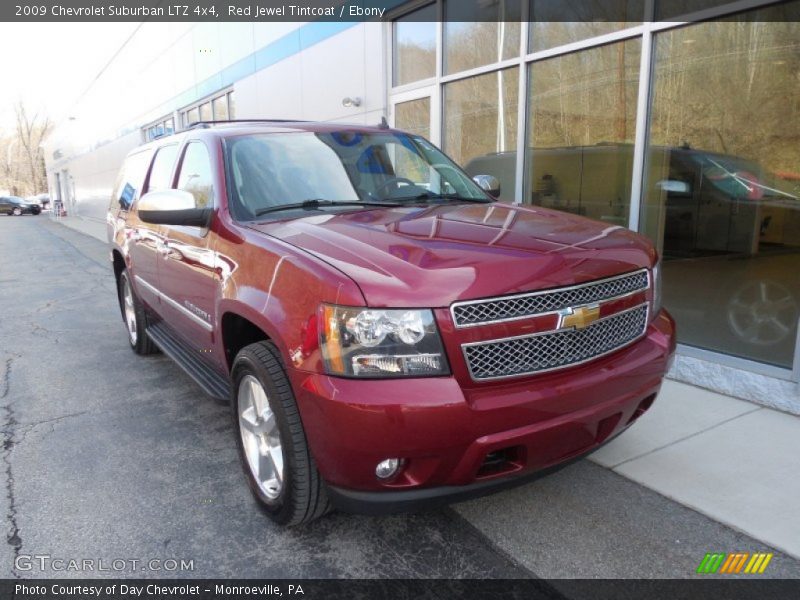 Red Jewel Tintcoat / Ebony 2009 Chevrolet Suburban LTZ 4x4