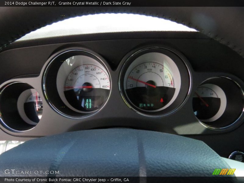 Granite Crystal Metallic / Dark Slate Gray 2014 Dodge Challenger R/T