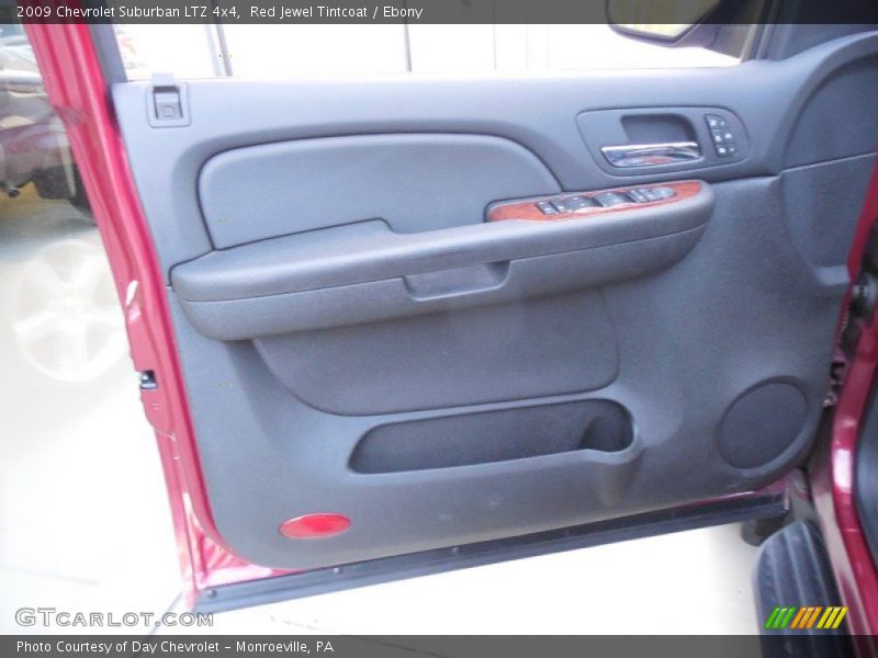 Red Jewel Tintcoat / Ebony 2009 Chevrolet Suburban LTZ 4x4