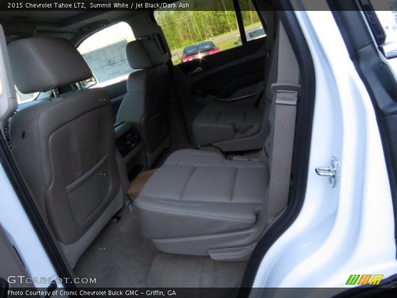 Summit White / Jet Black/Dark Ash 2015 Chevrolet Tahoe LTZ