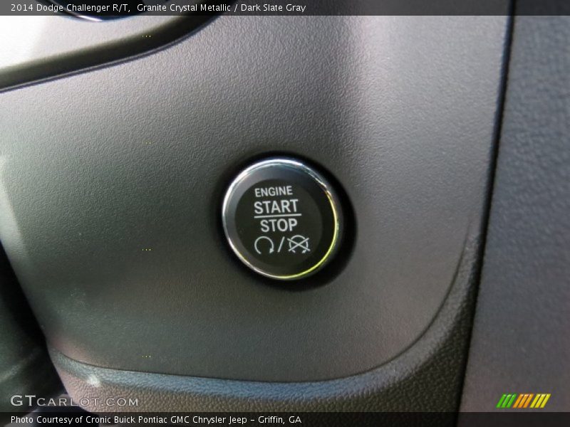 Granite Crystal Metallic / Dark Slate Gray 2014 Dodge Challenger R/T