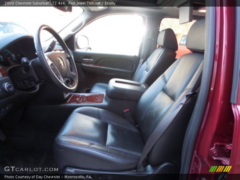 Red Jewel Tintcoat / Ebony 2009 Chevrolet Suburban LTZ 4x4