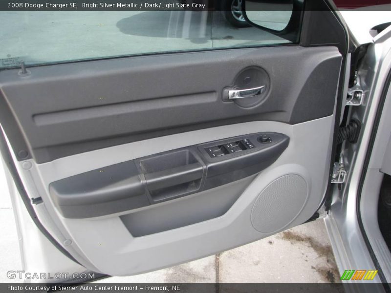 Bright Silver Metallic / Dark/Light Slate Gray 2008 Dodge Charger SE