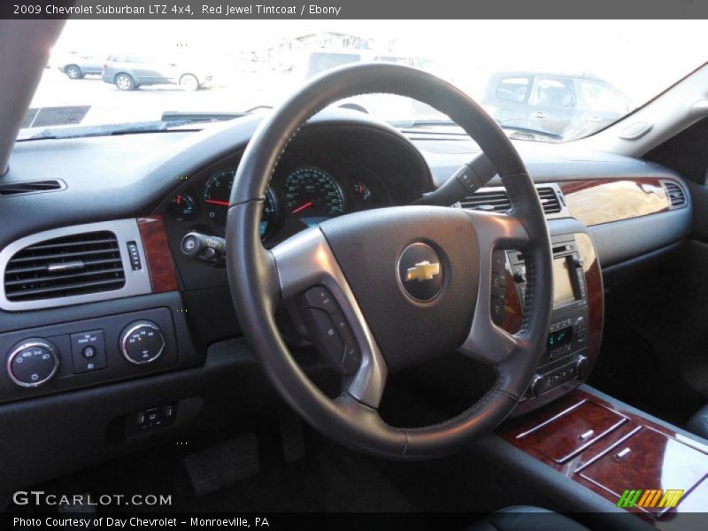 Red Jewel Tintcoat / Ebony 2009 Chevrolet Suburban LTZ 4x4