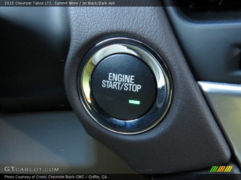 Summit White / Jet Black/Dark Ash 2015 Chevrolet Tahoe LTZ
