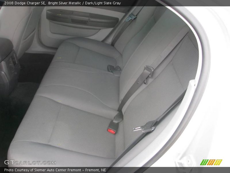 Bright Silver Metallic / Dark/Light Slate Gray 2008 Dodge Charger SE