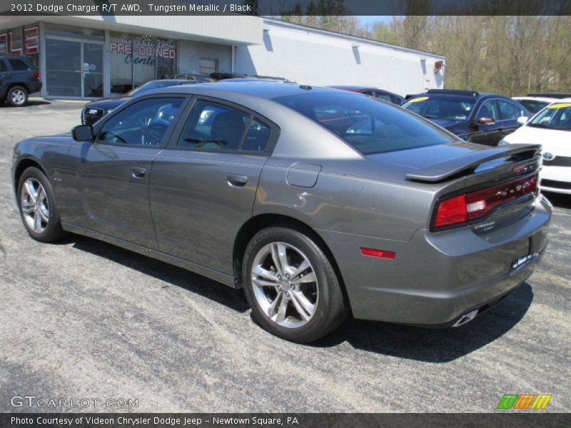 Tungsten Metallic / Black 2012 Dodge Charger R/T AWD