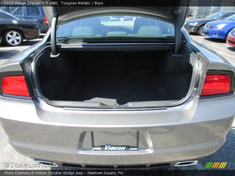 Tungsten Metallic / Black 2012 Dodge Charger R/T AWD