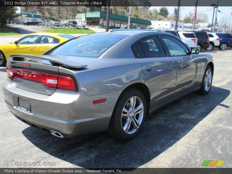 Tungsten Metallic / Black 2012 Dodge Charger R/T AWD