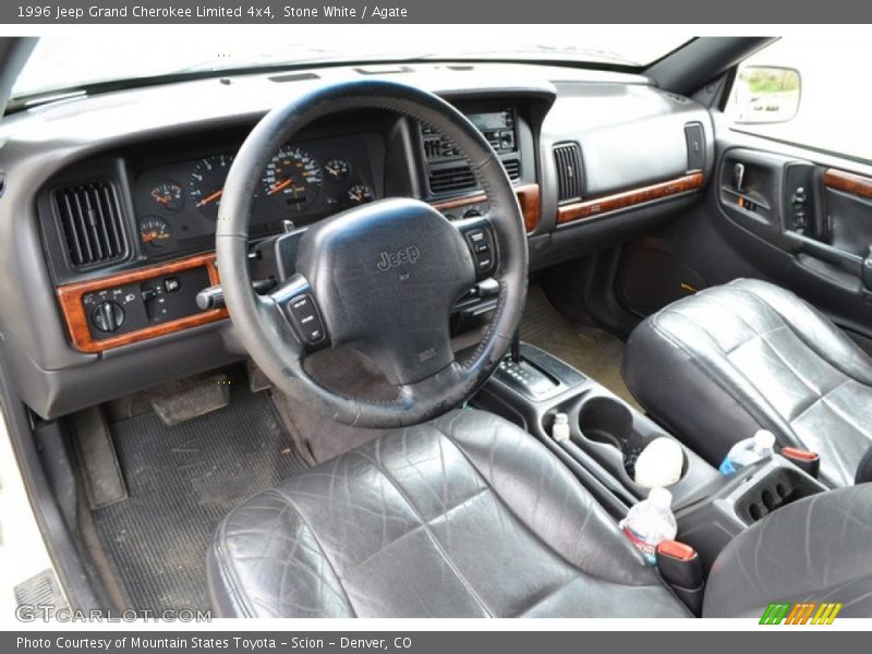 Agate Interior - 1996 Grand Cherokee Limited 4x4 