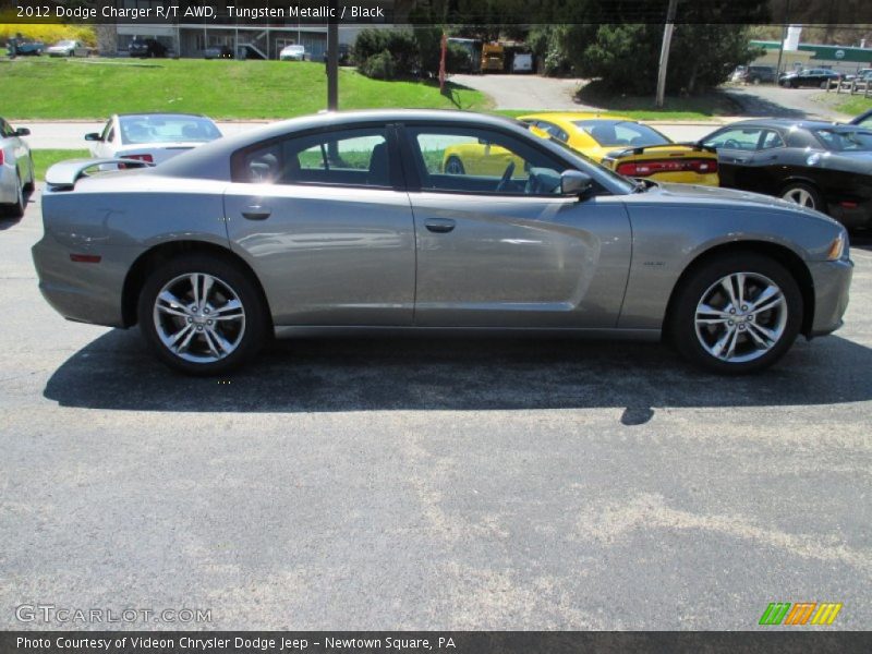 Tungsten Metallic / Black 2012 Dodge Charger R/T AWD