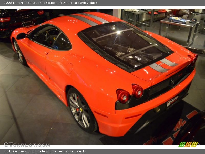 Rosso Corsa (Red) / Black 2008 Ferrari F430 Scuderia Coupe