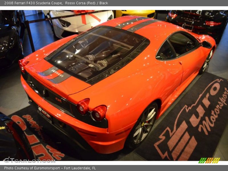 Rosso Corsa (Red) / Black 2008 Ferrari F430 Scuderia Coupe