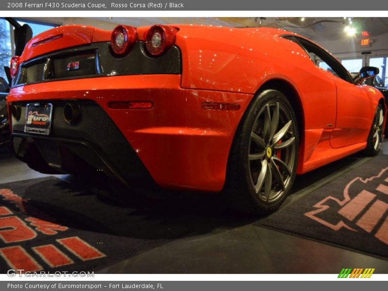 Rosso Corsa (Red) / Black 2008 Ferrari F430 Scuderia Coupe