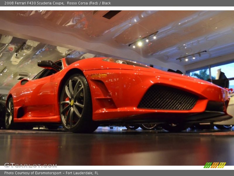 Rosso Corsa (Red) / Black 2008 Ferrari F430 Scuderia Coupe