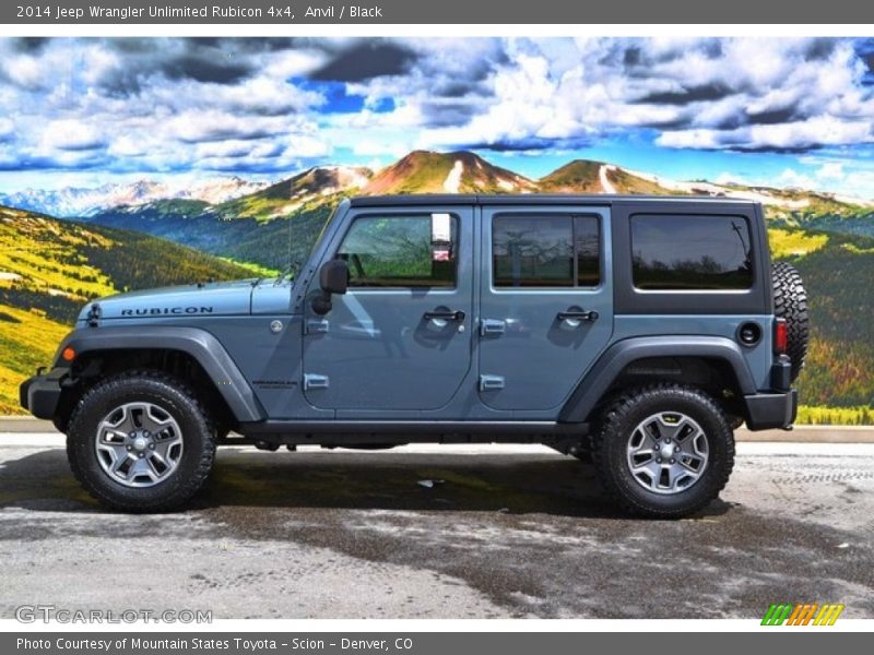  2014 Wrangler Unlimited Rubicon 4x4 Anvil