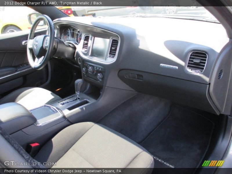 Tungsten Metallic / Black 2012 Dodge Charger R/T AWD