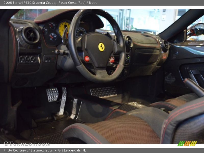 Rosso Corsa (Red) / Black 2008 Ferrari F430 Scuderia Coupe