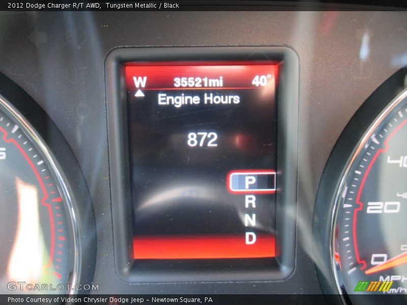 Tungsten Metallic / Black 2012 Dodge Charger R/T AWD
