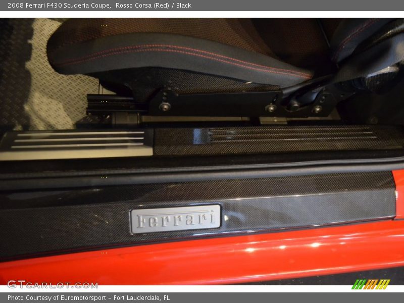 Rosso Corsa (Red) / Black 2008 Ferrari F430 Scuderia Coupe