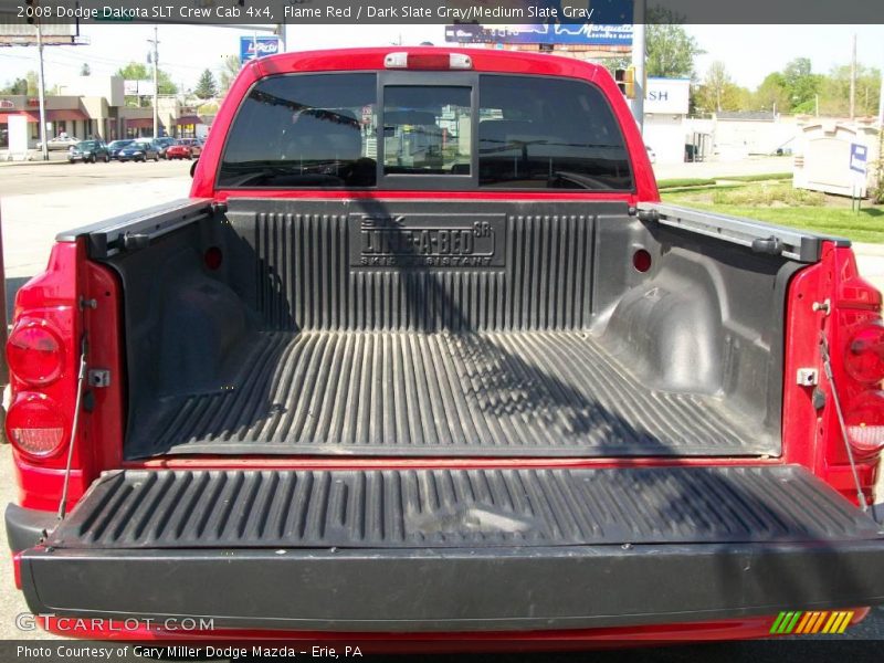Flame Red / Dark Slate Gray/Medium Slate Gray 2008 Dodge Dakota SLT Crew Cab 4x4