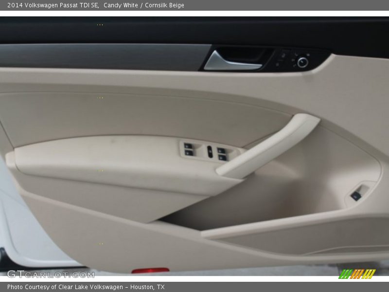 Candy White / Cornsilk Beige 2014 Volkswagen Passat TDI SE