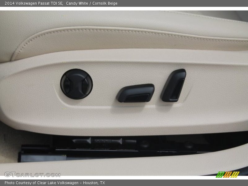 Candy White / Cornsilk Beige 2014 Volkswagen Passat TDI SE