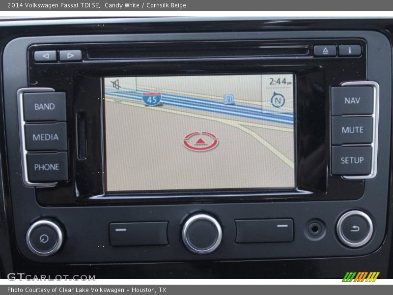Candy White / Cornsilk Beige 2014 Volkswagen Passat TDI SE