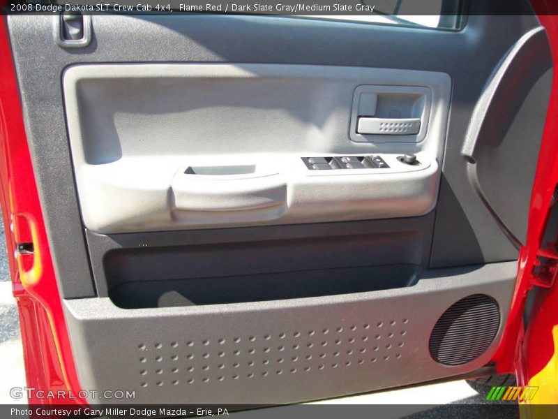 Flame Red / Dark Slate Gray/Medium Slate Gray 2008 Dodge Dakota SLT Crew Cab 4x4