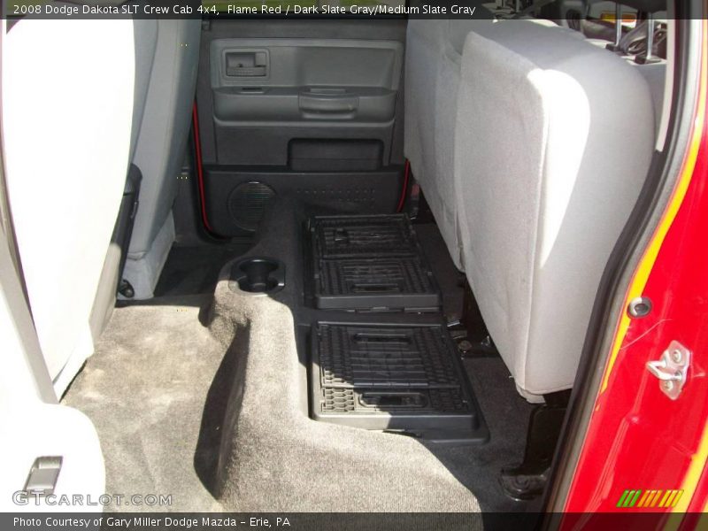 Flame Red / Dark Slate Gray/Medium Slate Gray 2008 Dodge Dakota SLT Crew Cab 4x4