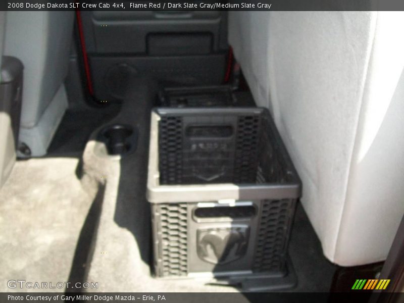 Flame Red / Dark Slate Gray/Medium Slate Gray 2008 Dodge Dakota SLT Crew Cab 4x4