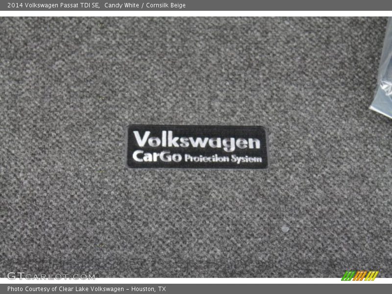 Candy White / Cornsilk Beige 2014 Volkswagen Passat TDI SE