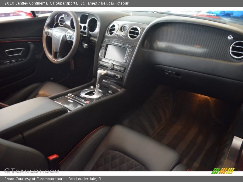 Dashboard of 2010 Continental GT Supersports