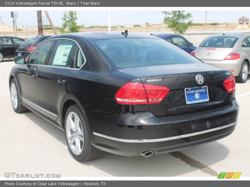 Black / Titan Black 2014 Volkswagen Passat TDI SE