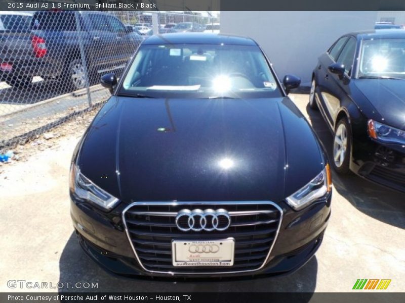 Brilliant Black / Black 2015 Audi A3 1.8 Premium