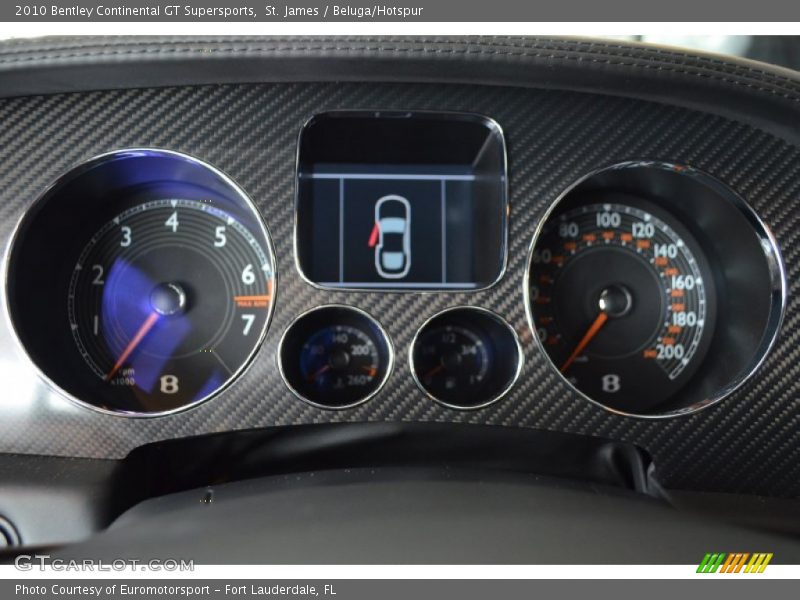 2010 Continental GT Supersports Supersports Gauges