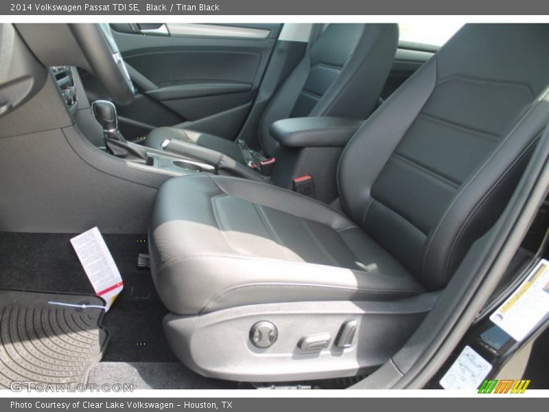 Black / Titan Black 2014 Volkswagen Passat TDI SE