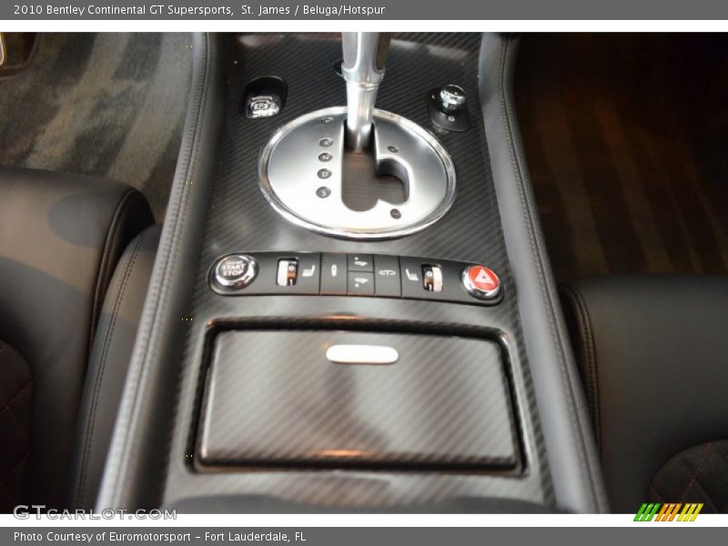  2010 Continental GT Supersports 6 Speed Automatic Shifter