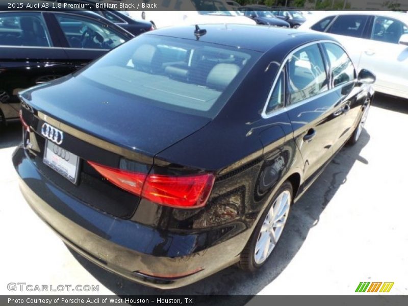 Brilliant Black / Black 2015 Audi A3 1.8 Premium