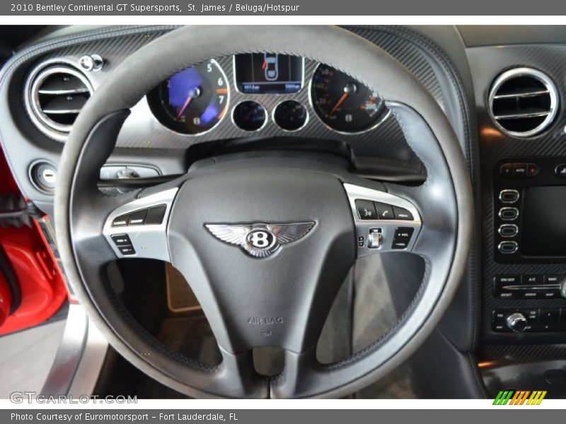  2010 Continental GT Supersports Steering Wheel