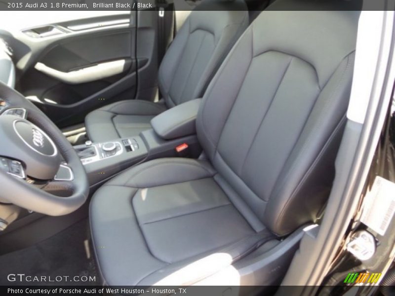 Brilliant Black / Black 2015 Audi A3 1.8 Premium