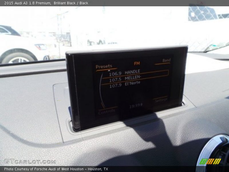 Brilliant Black / Black 2015 Audi A3 1.8 Premium