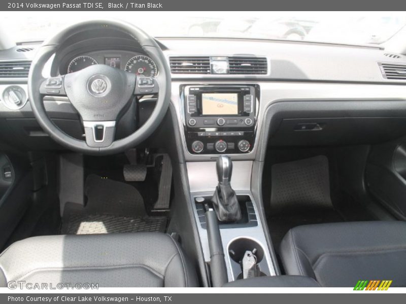 Black / Titan Black 2014 Volkswagen Passat TDI SE