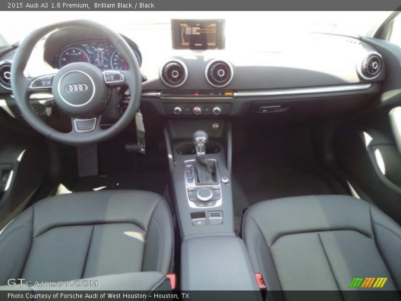 Brilliant Black / Black 2015 Audi A3 1.8 Premium