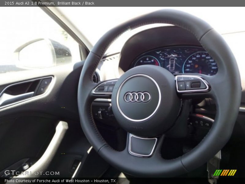 Brilliant Black / Black 2015 Audi A3 1.8 Premium