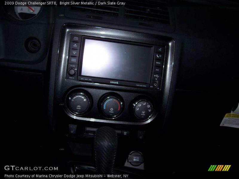 Bright Silver Metallic / Dark Slate Gray 2009 Dodge Challenger SRT8