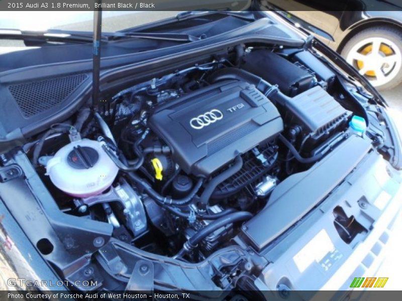 Brilliant Black / Black 2015 Audi A3 1.8 Premium