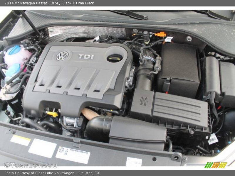 Black / Titan Black 2014 Volkswagen Passat TDI SE