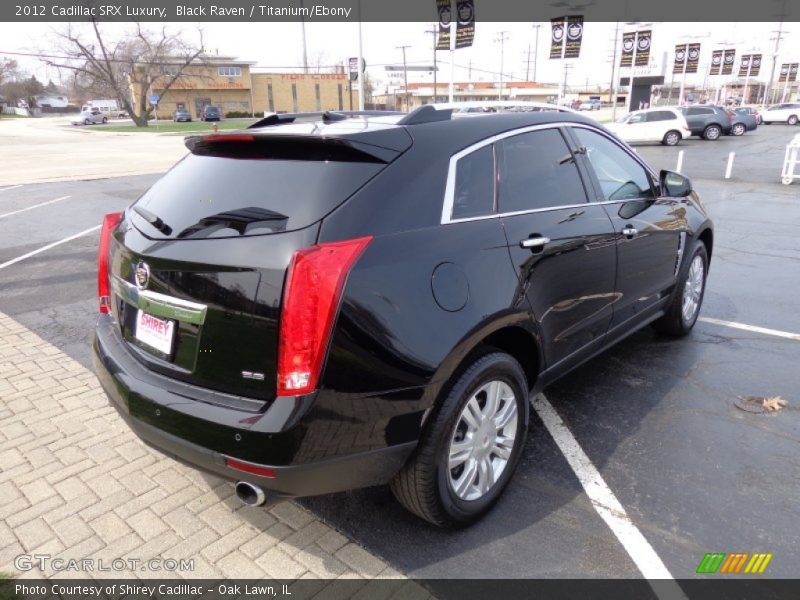 Black Raven / Titanium/Ebony 2012 Cadillac SRX Luxury